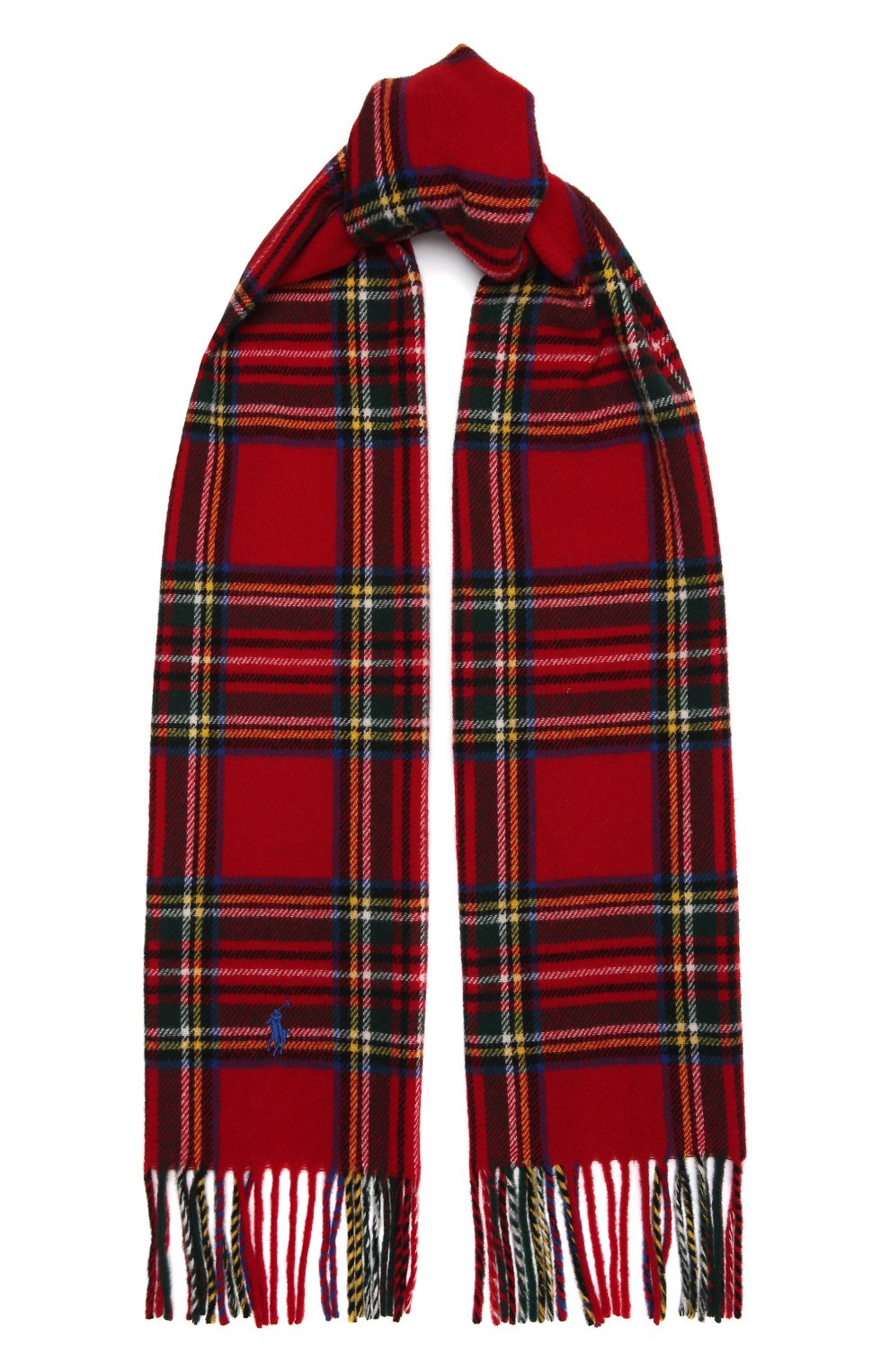 Шерстяной шарф POLO RALPH LAUREN красного цвета по цене 10500 руб., арт. 449853956, фото 1 Шерстяной шарф POLO RALPH LAUREN, арт. 449853956, фото 1