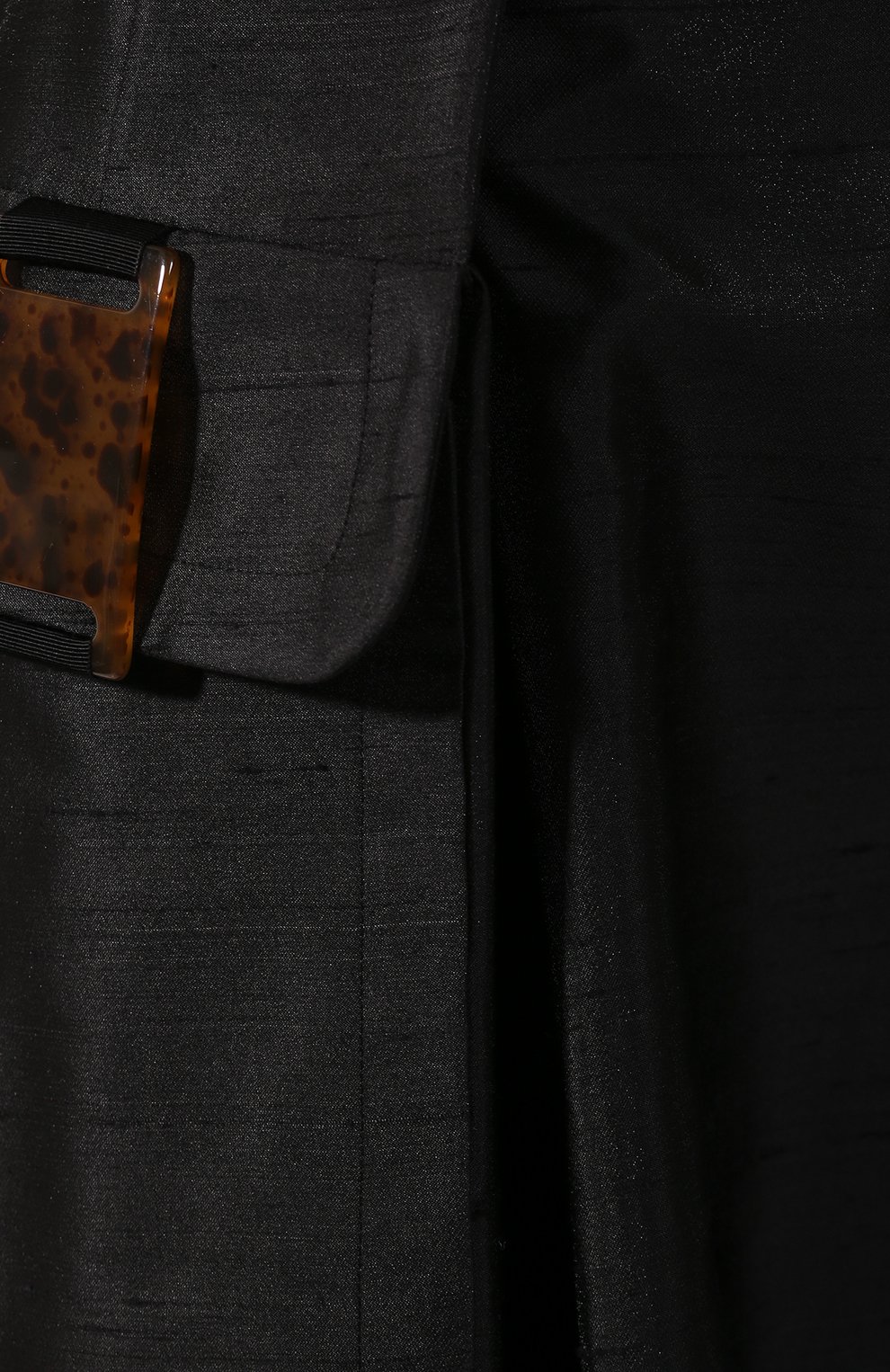 Шелковое платье GIORGIO ARMANI черного цвета по цене 282500 руб., арт. 0SHVA04T/T01I4, фото 5 Шелковое платье GIORGIO ARMANI, арт. 0SHVA04T/T01I4, фото 5
