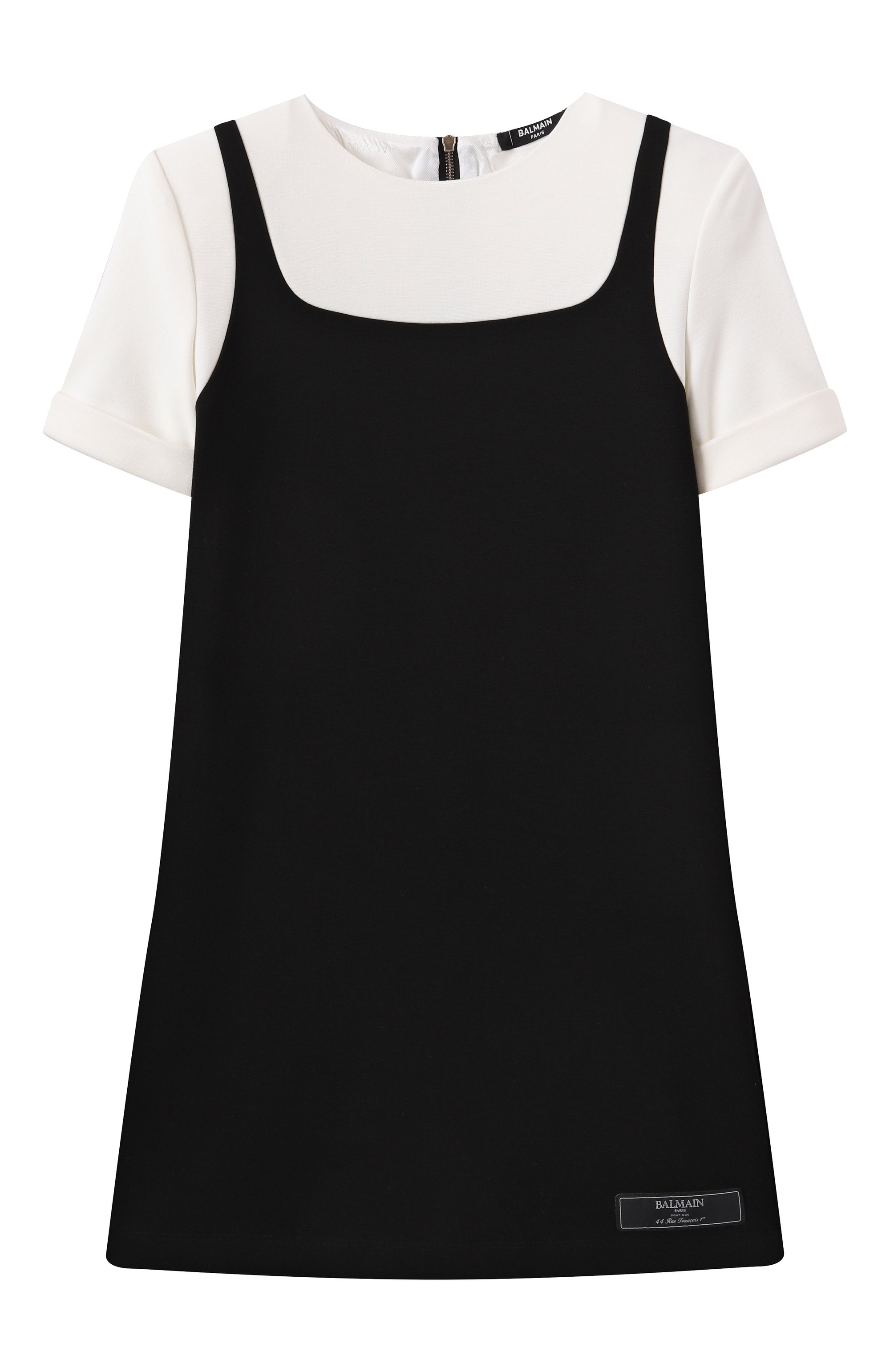 Платье из вискозы BALMAIN, арт. BW1C41, фото 1