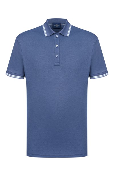 Мужское поло из хлопка и лиоцелла PAUL&SHARK, арт. 26411256_001