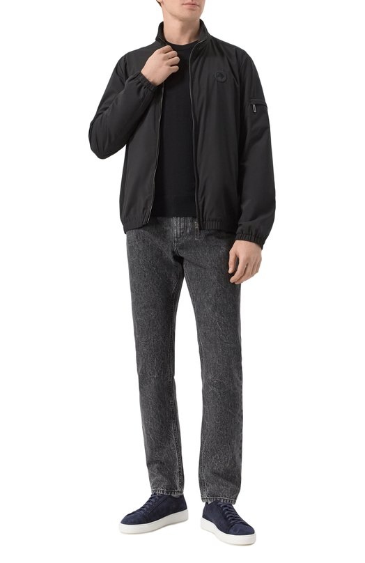 Шерстяной джемпер Dolce & Gabbana GXX02T/JCVZS Чёрный  GXX02T/JCVZS Фото 2