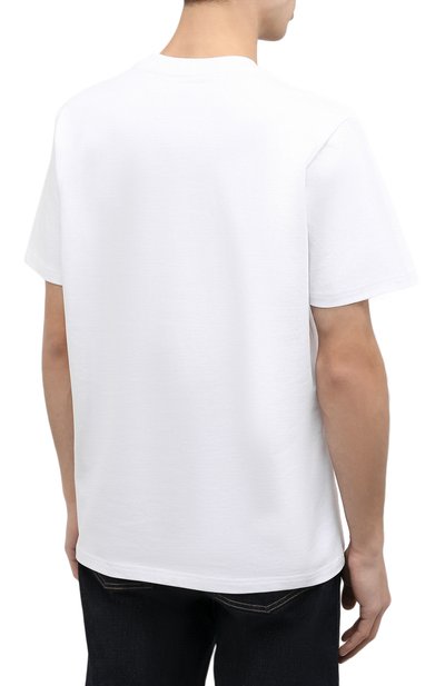 Хлопковая футболка CASABLANCA, арт. MF21-TS-001 WHITE-PREMIERE, фото 4