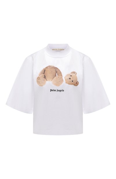 Хлопковая футболка PALM ANGELS, арт. PWAA020C99JER0010160, фото 1