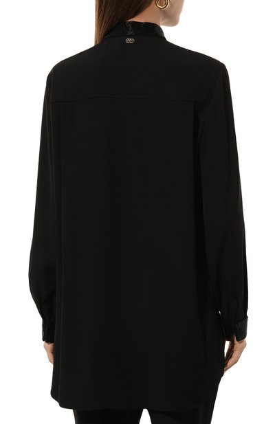 Рубашка из вискозы и шерсти AGNONA, арт. TD0803E/U5064E, фото 4