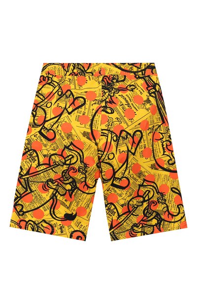Хлопковые шорты MOSCHINO, арт. HUQ005/LDB31/10A-14A, фото 2
