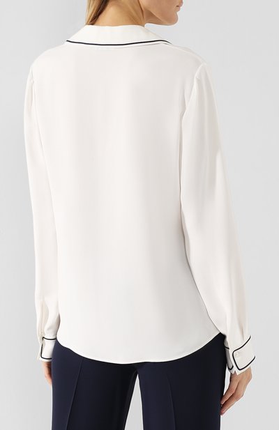 Шелковая блузка LORO PIANA, арт. FAI5035, фото 4