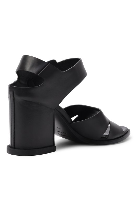 Кожаные босоножки Premiata M7002/GARDA Чёрный  M7002/GARDA Фото 5