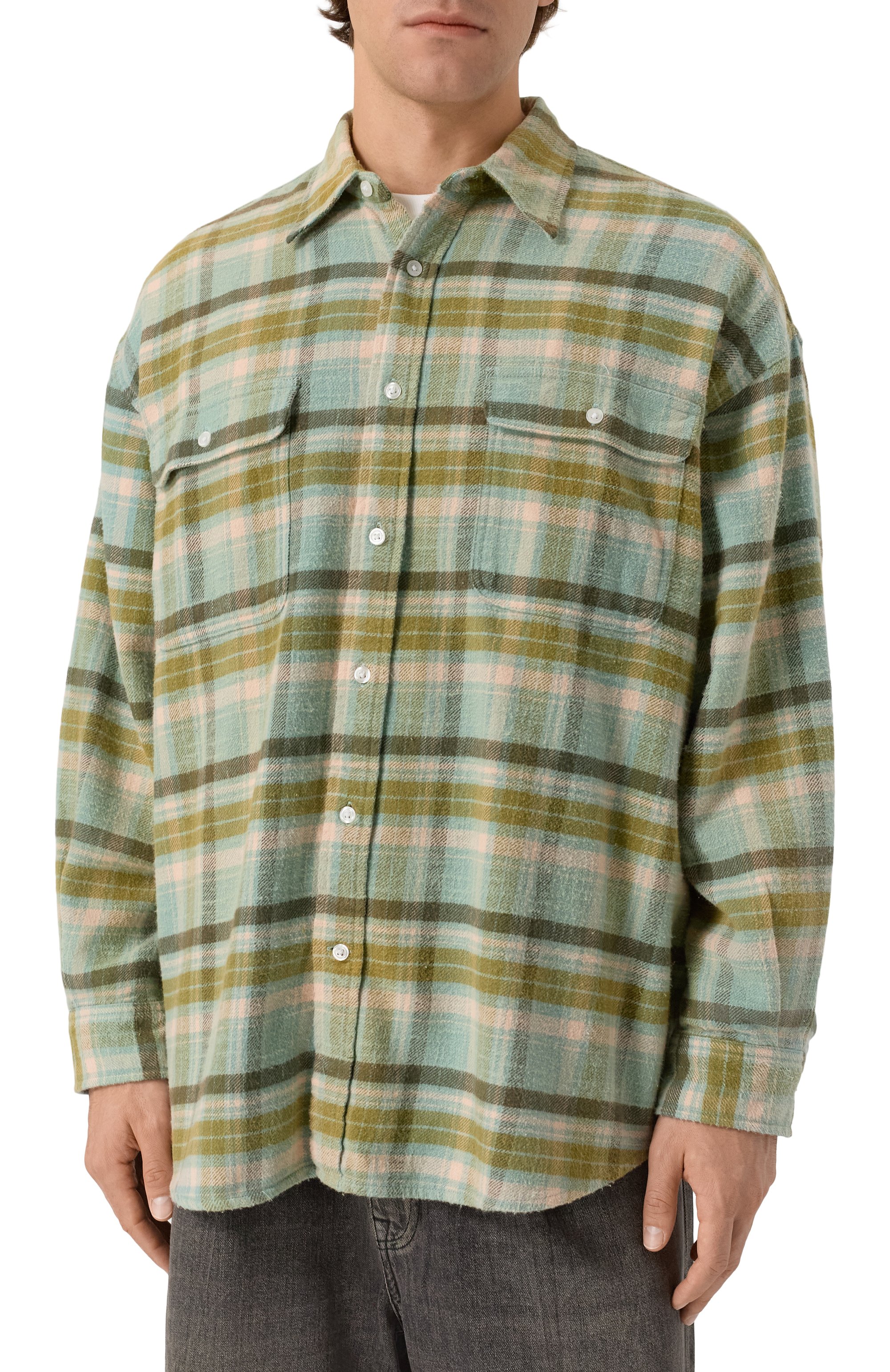 Хлопковая рубашка R13, арт. R13WR415-R559B/M, фото 3