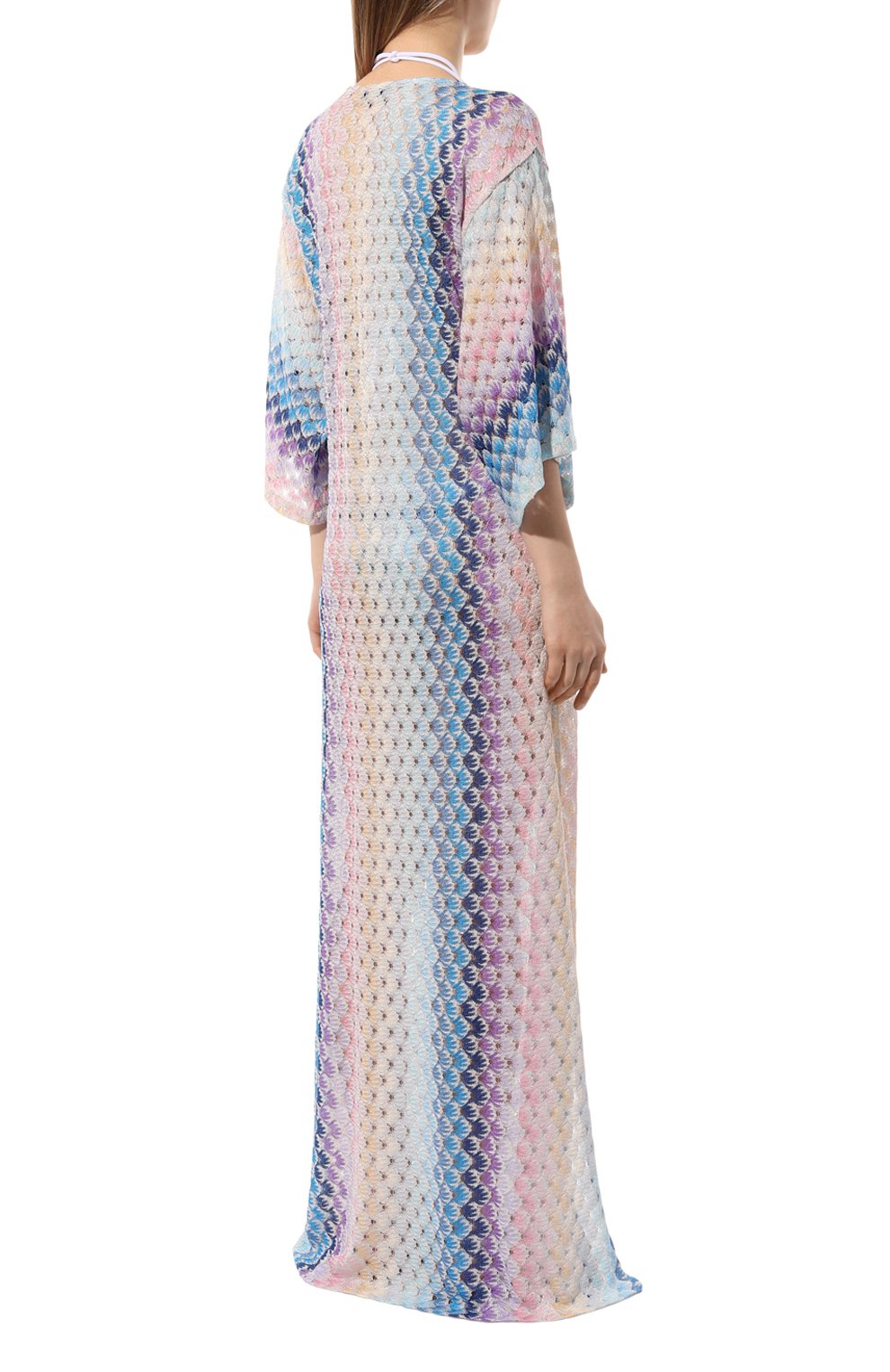 Туника из вискозы MISSONI разноцветного цвета по цене 99500 руб., арт. MC23SQ06/BR00TD, фото 4 Туника из вискозы MISSONI, арт. MC23SQ06/BR00TD, фото 4