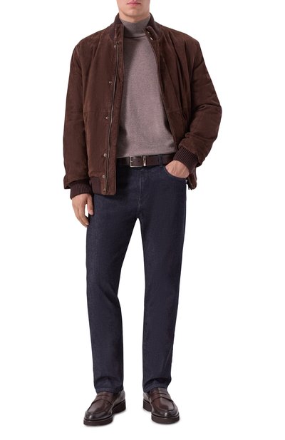 Замшевый бомбер PAUL&SHARK, арт. 15312714, фото 2