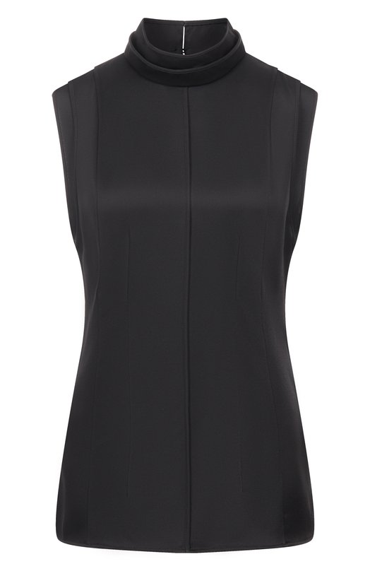 Атласный топ Jil Sander J02NC0288/J76018 Чёрный J02NC0288/J76018