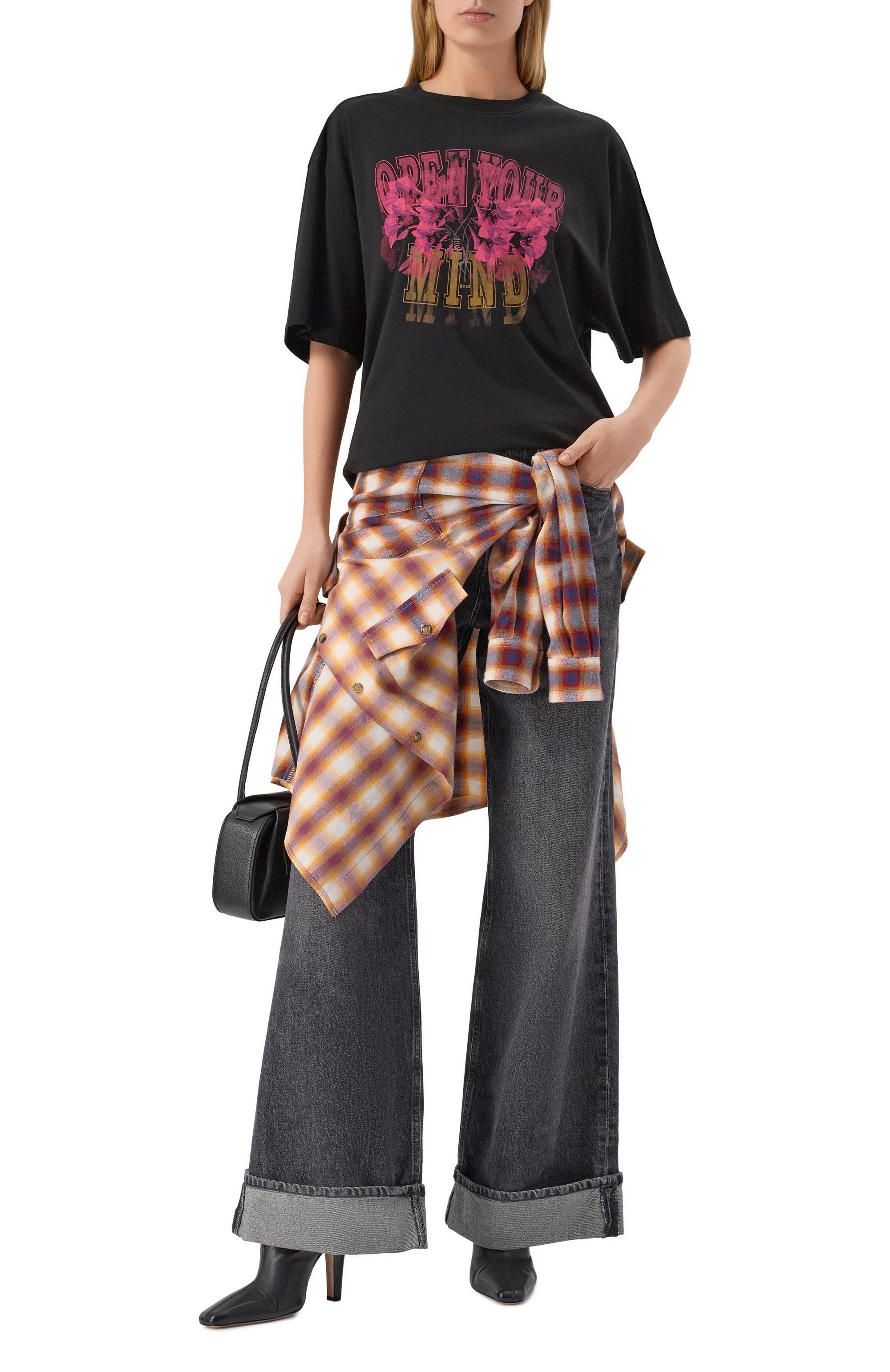 Хлопковая футболка BOSS ORANGE, арт. 50534814, фото 2