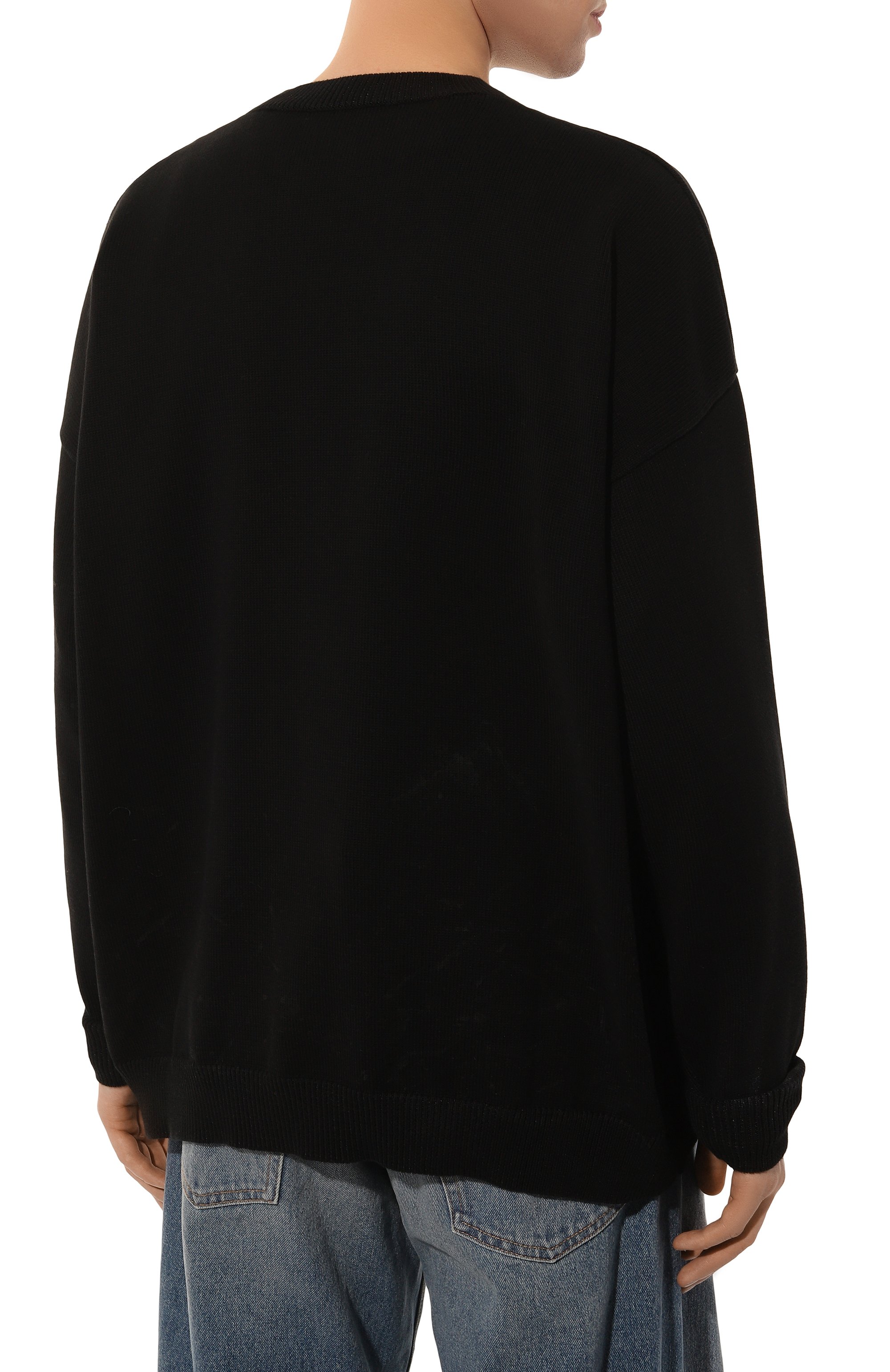 Хлопковый свитшот BALENCIAGA, арт. 793662/T3324, фото 4