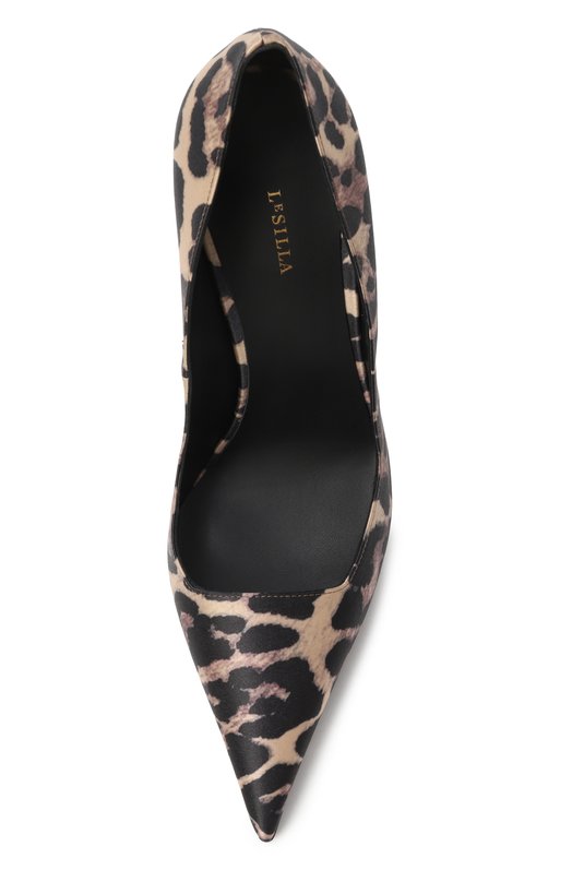 Текстильные туфли Amelia 120 Le Silla 6102E100BXPPSAT Леопардовый  6102E100BXPPSAT Фото 6