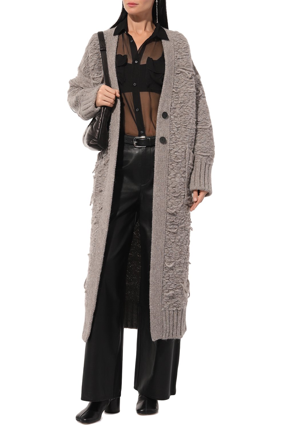 Шерстяной кардиган ISABEL BENENATO, арт. DK65F24, фото 2