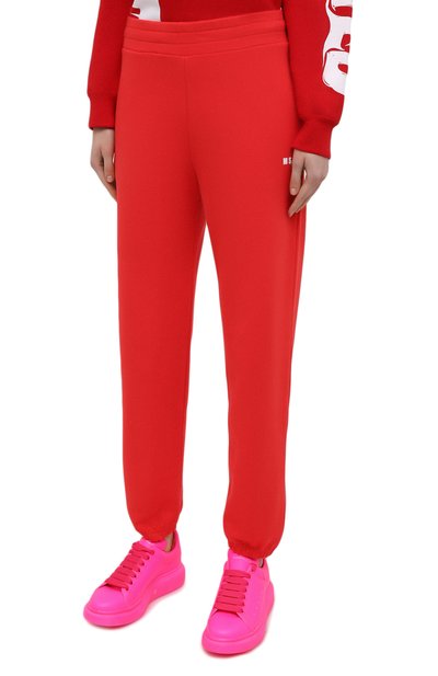 Хлопковые джоггеры MSGM, арт. 3041MDP64 217299, фото 3