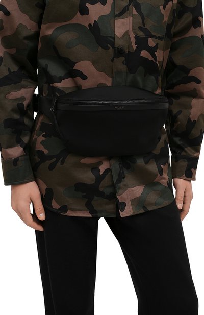 Текстильная поясная сумка city SAINT LAURENT, арт. 649768/FAAB8, фото 2