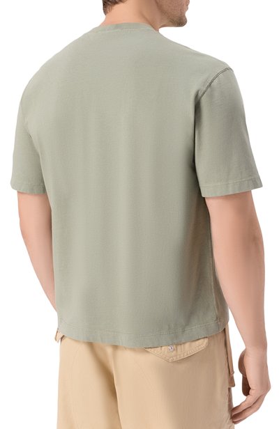 Хлопковая футболка STONE ISLAND, арт. K1S152100034/S0115, фото 4