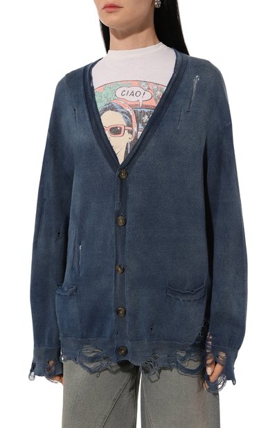 Хлопковый кардиган R13, арт. R13WY200-Y136B, фото 3