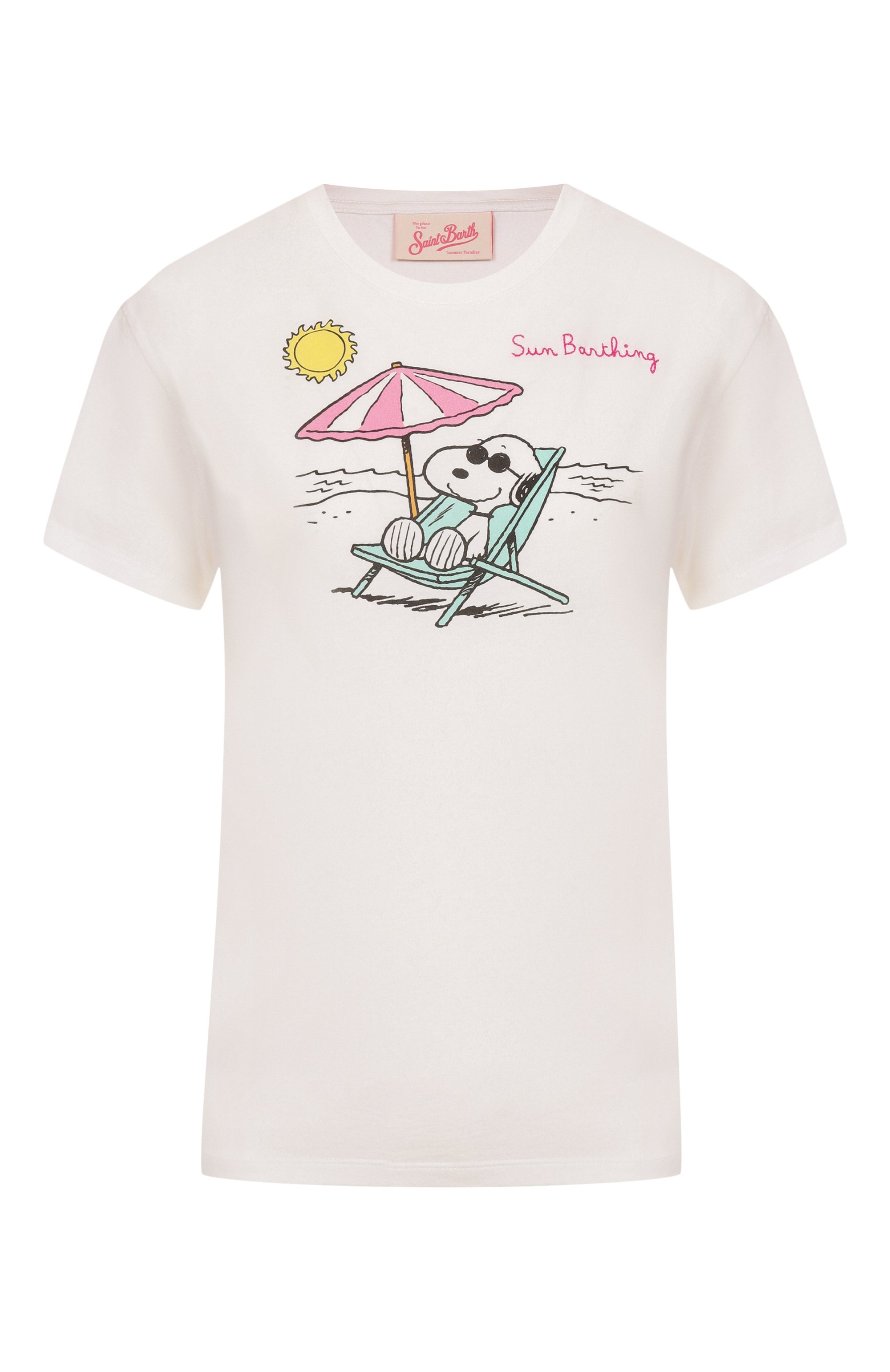 Хлопковая футболка MC2 SAINT BARTH, арт. STBW EMILIE/06670H, фото 1