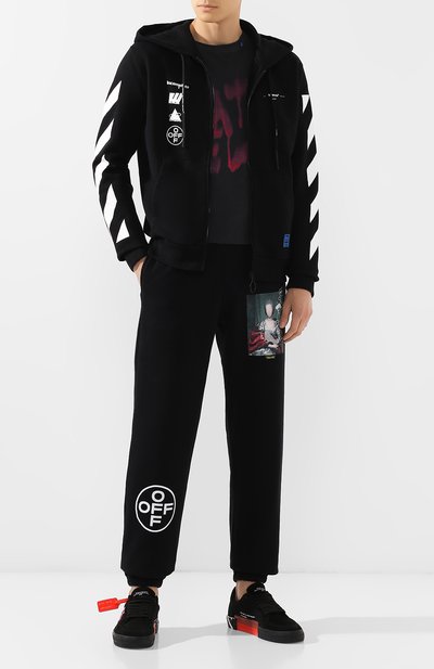 Хлопковая толстовка OFF-WHITE, арт. 0MBE001E19E300051088, фото 2
