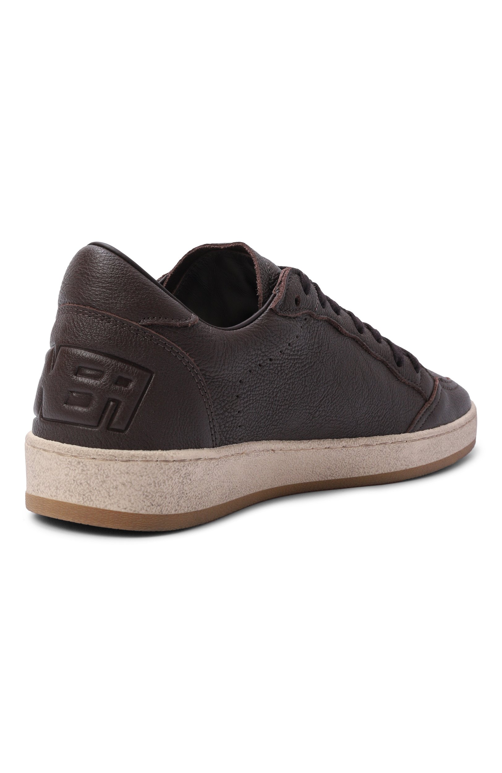 Кожаные кеды ball star GOLDEN GOOSE DELUXE BRAND темно-коричневого цвета по цене 77050 руб., арт. GMF00117.F008888, фото 4 Кожаные кеды ball star GOLDEN GOOSE DELUXE BRAND, арт. GMF00117.F008888, фото 4