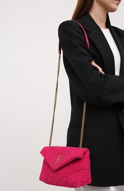 Сумка puffer mini SAINT LAURENT, арт. 620333/2RL27, фото 2