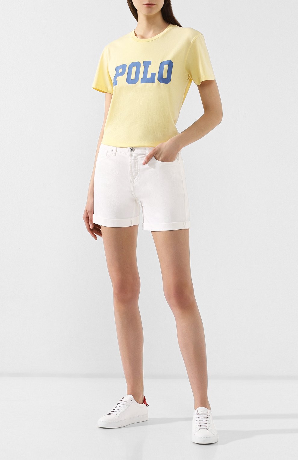 Джинсовые шорты 7 FOR ALL MANKIND, арт. JSWUV690YX, фото 2