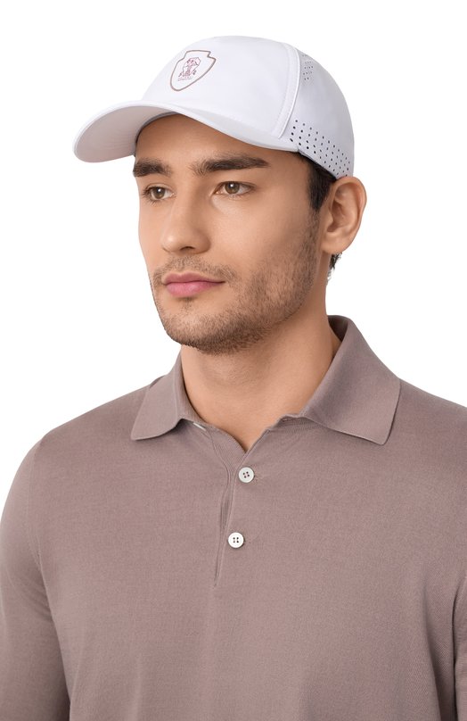 Бейсболка Brunello Cucinelli MCAP9911T Белый  MCAP9911T Фото 2