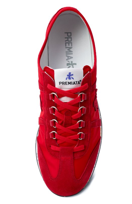 Комбинированные кроссовки Jacky X Premiata JACKY X/VAR 7524 Красный  JACKY X/VAR 7524 Фото 6