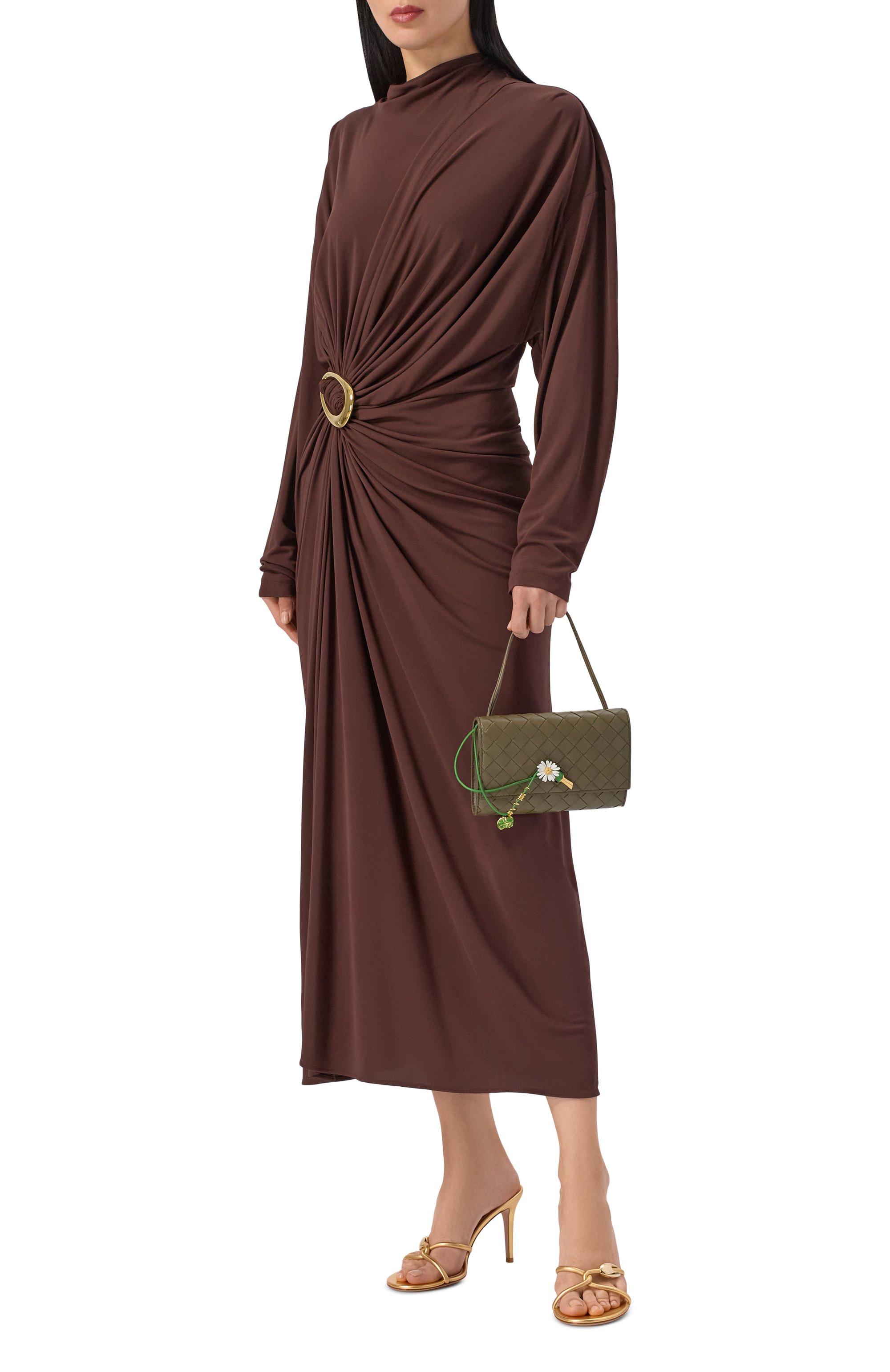 Сумка andiamo slim pouch  BOTTEGA VENETA, арт. 838870/V4SCH, фото 3