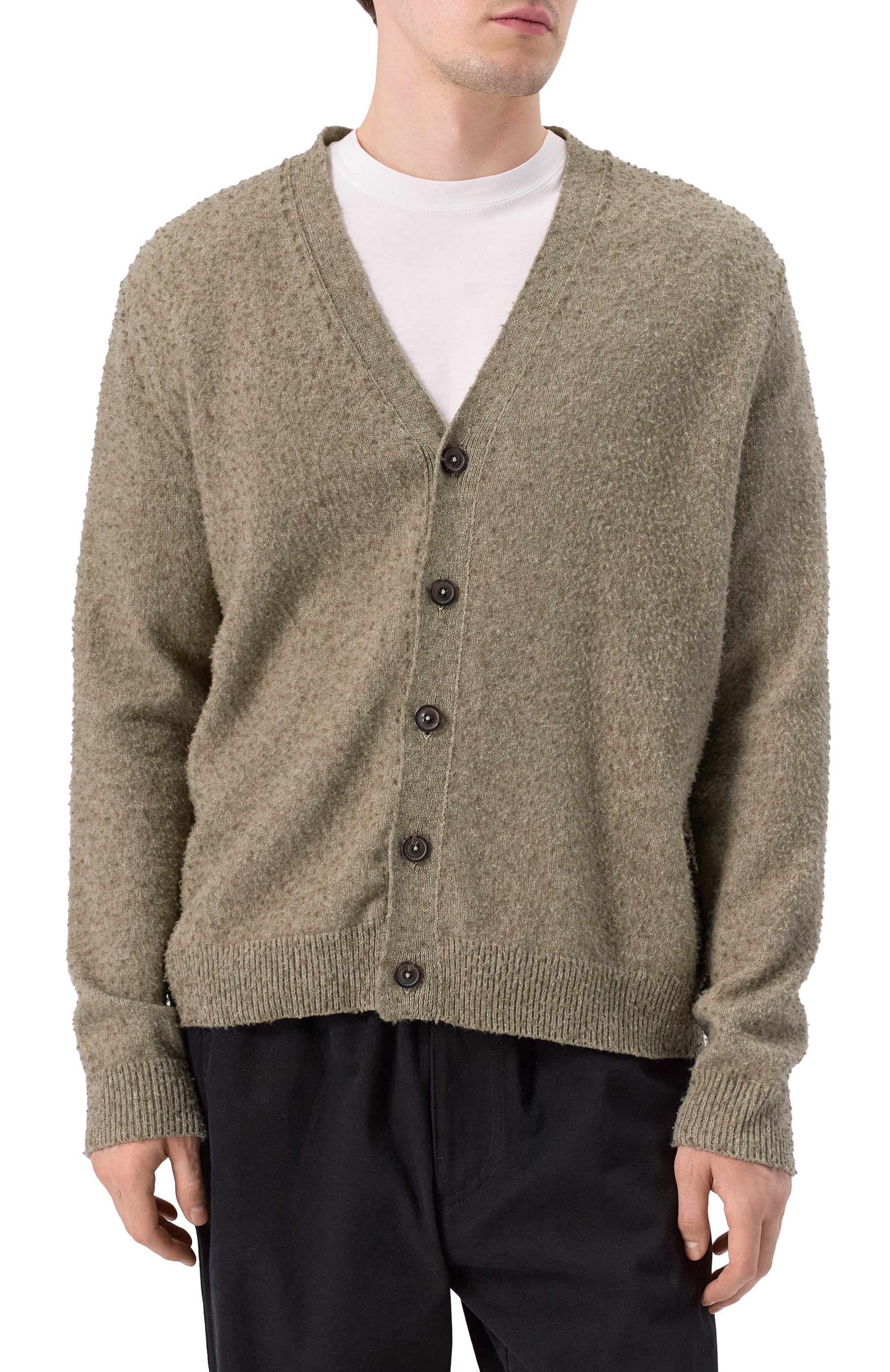 Кардиган из шерсти и хлопка MAISON MARGIELA, арт. S50HP0019/M13108, фото 3