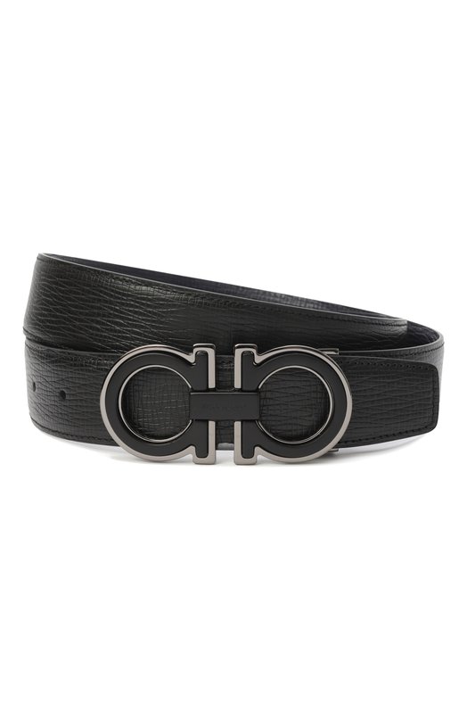 Двусторонний ремень Ferragamo 67A254/770682 Чёрный 67A254/770682