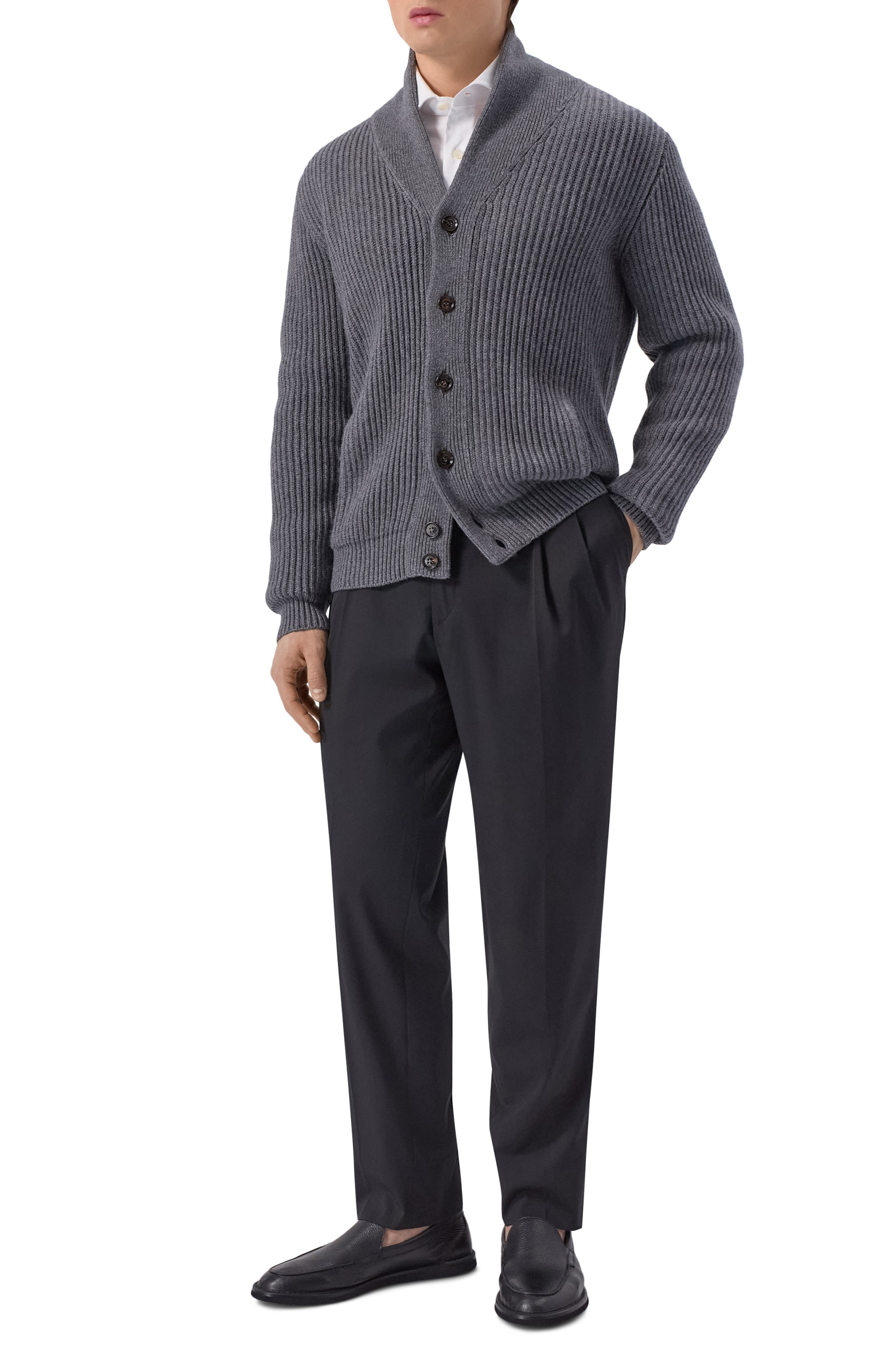 Кожаные лоферы GREEN GEORGE, арт. 1049/CERV0, фото 2