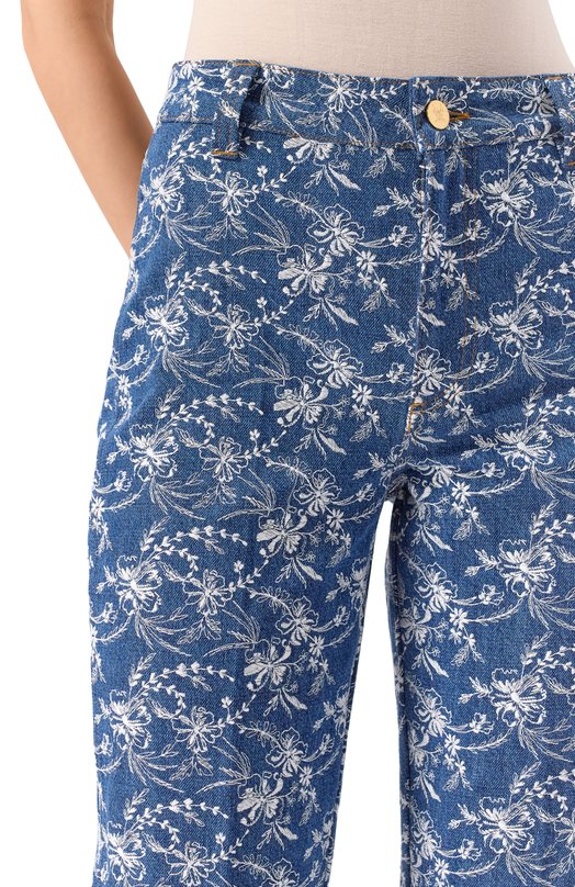 Джинсы Giambattista Valli 25FWPVM03178/J5DEN Синий  25FWPVM03178/J5DEN Фото 5