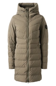Женский пуховик clair CANADA GOOSE хаки цвета, арт. 2331WB | Фото 1 (Материал сплава: Проставлено; Материал утеплителя: Пух и перо; Длина (верхняя одежда): До середины бедра; Рукава: Длинные; Драгоценные камни: Проставлено; Материал подклада: Синтетический материал; Кросс-КТ: Пуховик; Стили: Кэжуэл; Материал внешний: Синтетический материал)