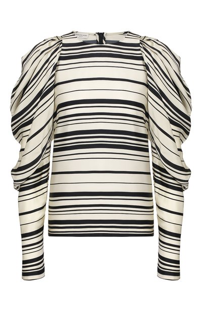 Блузка из смеси вискозы и шелка DRIES VAN NOTEN, арт. 201-10764-9408, фото 1