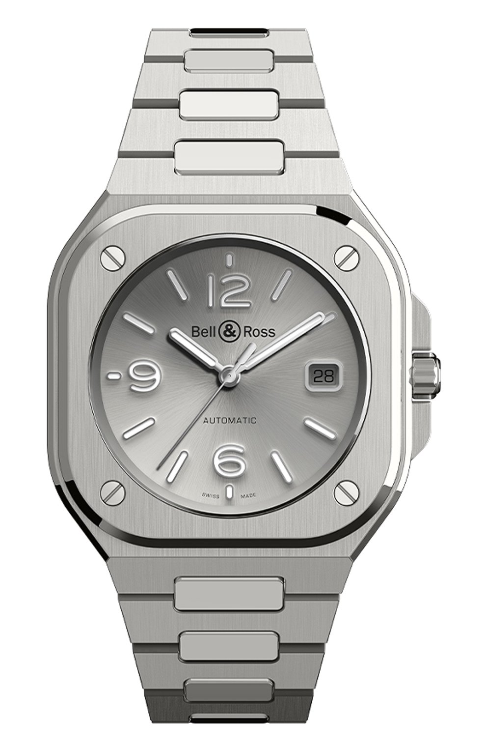 Часы br 05 BELL AND ROSS, арт. BR05A-GR-ST/SST, фото 1