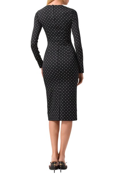 Шелковое платье DOLCE & GABBANA, арт. F6GAVT/FSA63, фото 4