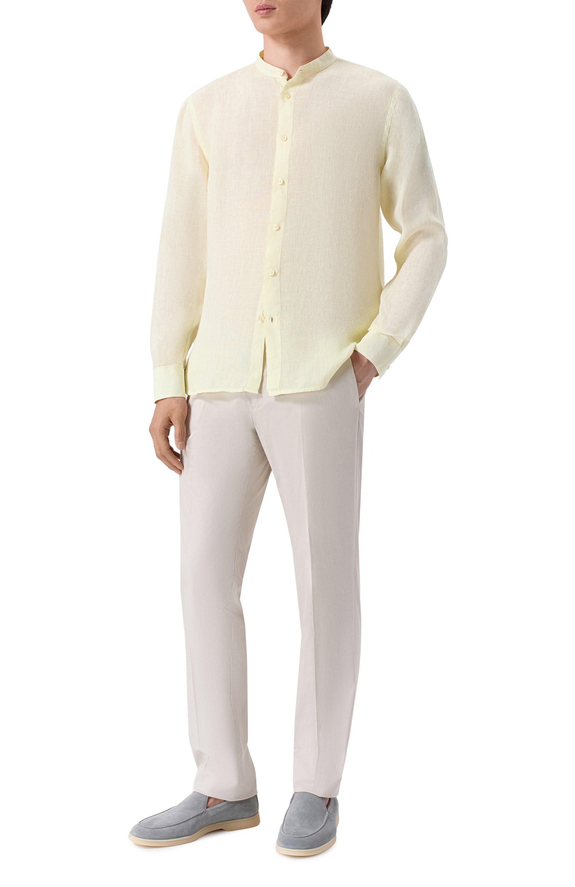 Льняная рубашка 120% LINO, арт. 33ALIM1159/0115/S00, фото 2