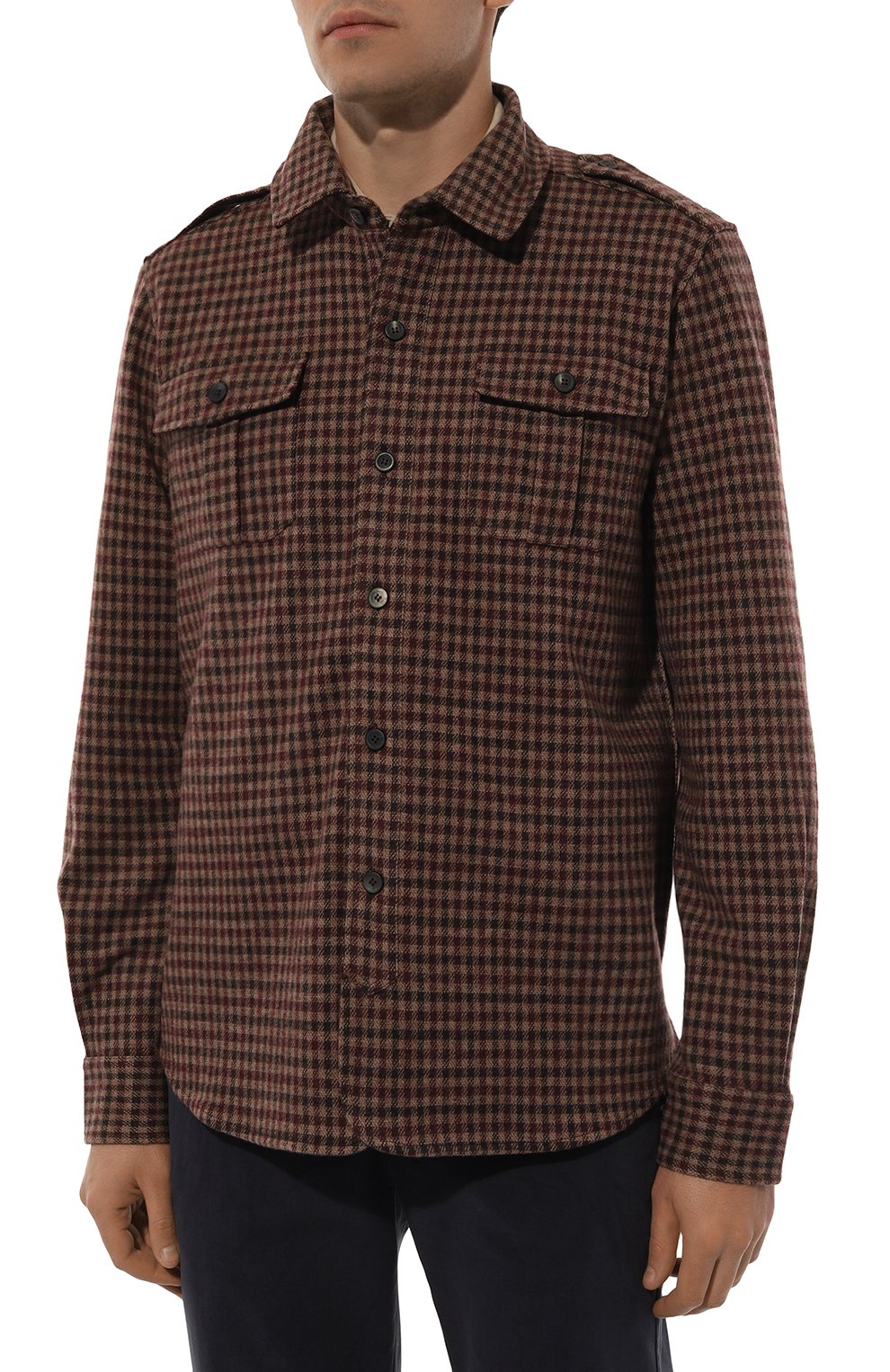 Шерстяная рубашка SEASE, арт. WP33R/128TJ, фото 3