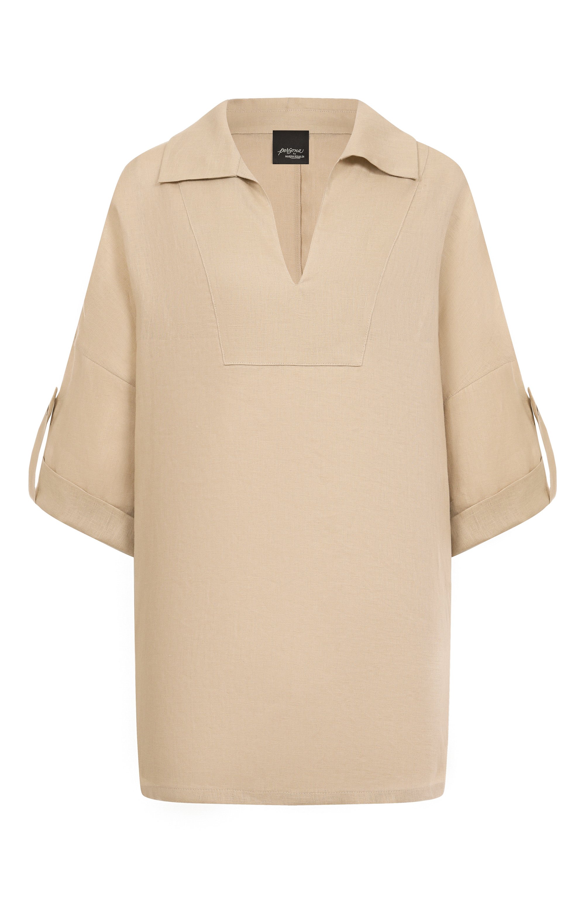 Льняная блузка PERSONA BY MARINA RINALDI, арт. BERMA, фото 1