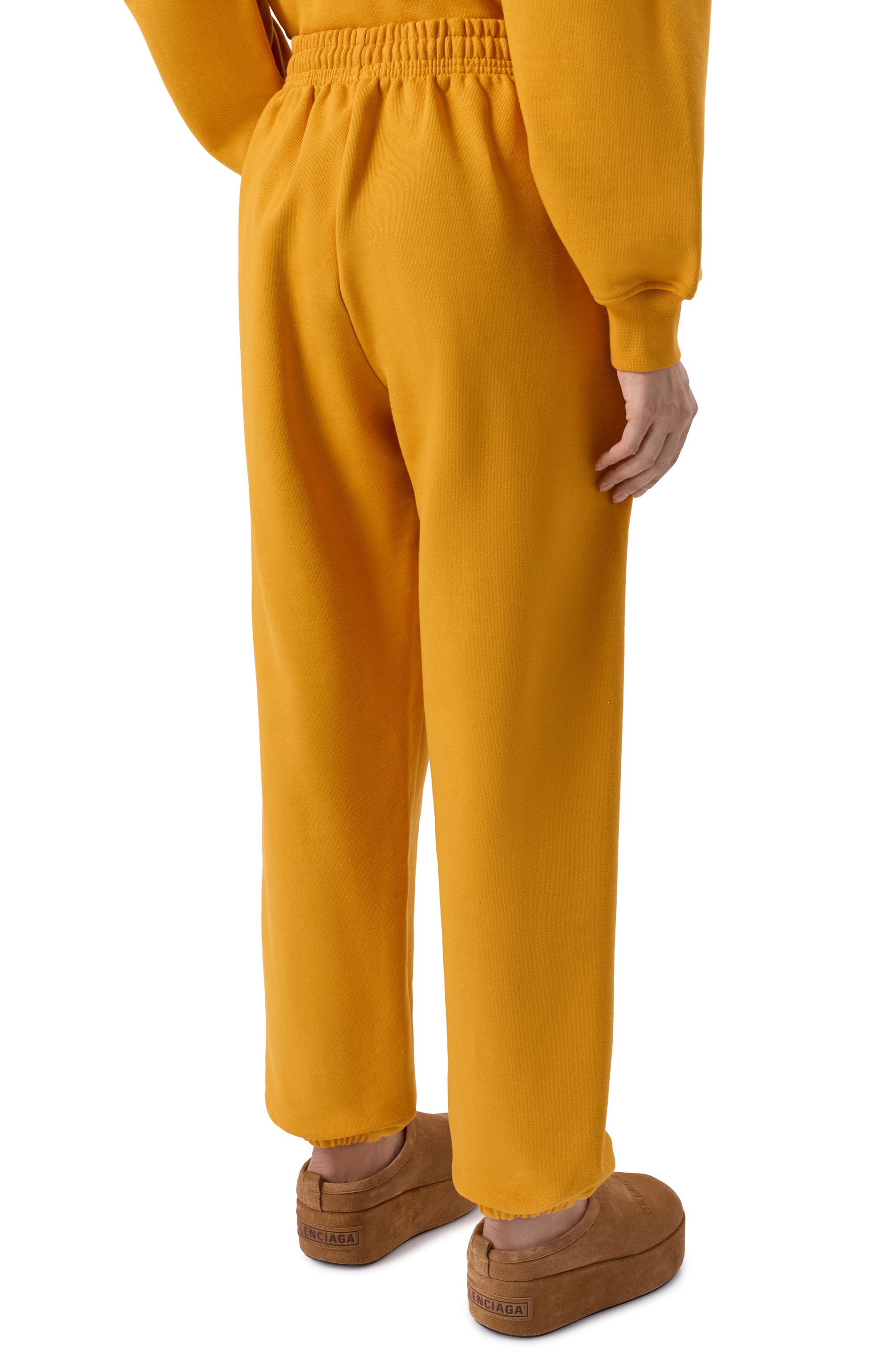 Хлопковые джоггеры PLANTA ROSA желтого цвета по цене 18200 руб., арт. PR/J/NP/470, фото 7 Хлопковые джоггеры PLANTA ROSA, арт. PR/J/NP/470, фото 7