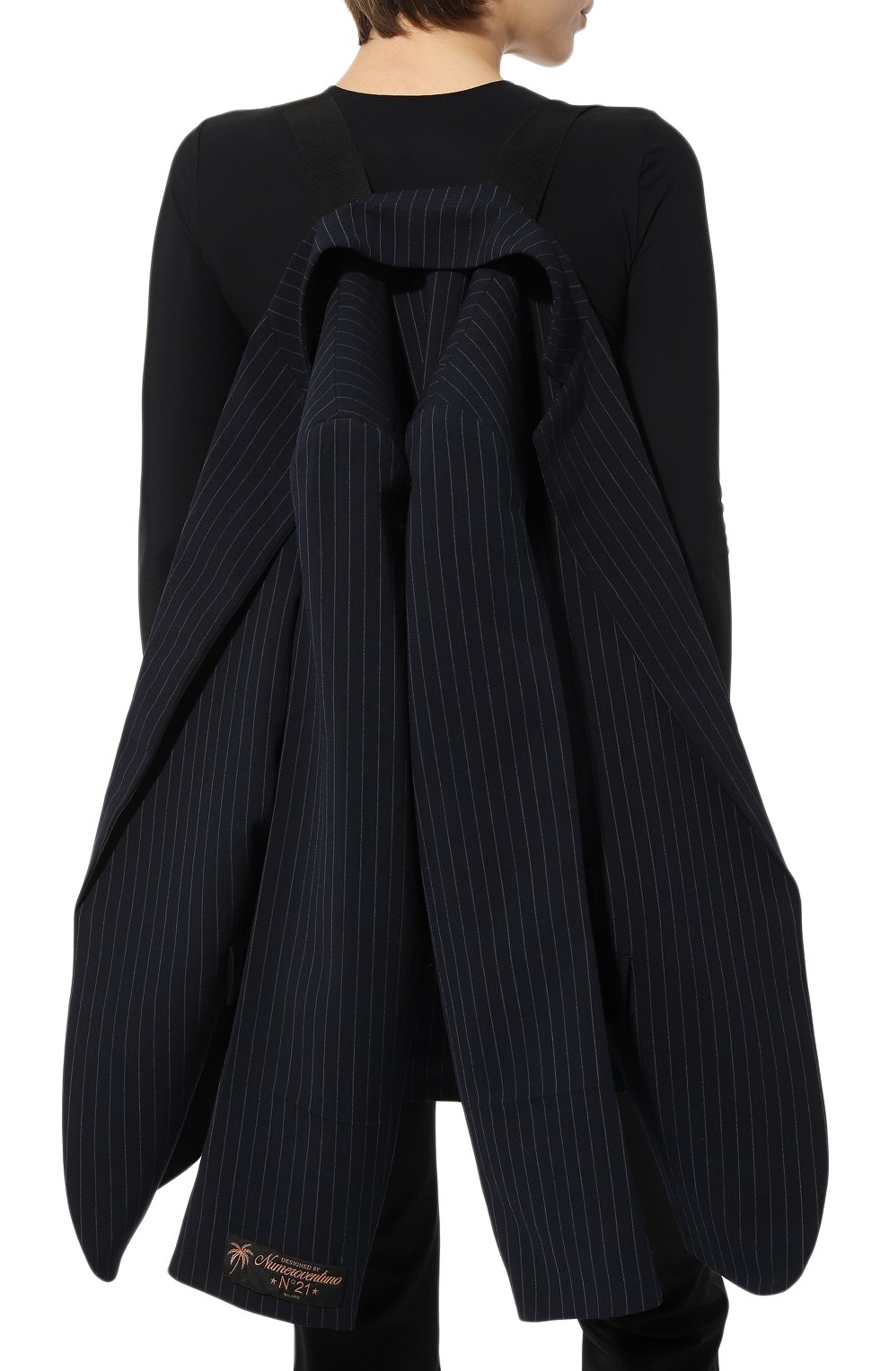 Жакет N21 темно-синего цвета по цене 105000 руб., арт. N2M/L062/5151, фото 6 Жакет N21, арт. N2M/L062/5151, фото 6