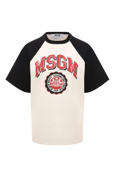 Хлопковая футболка MSGM, арт. 3741MDM86/247798, фото 1