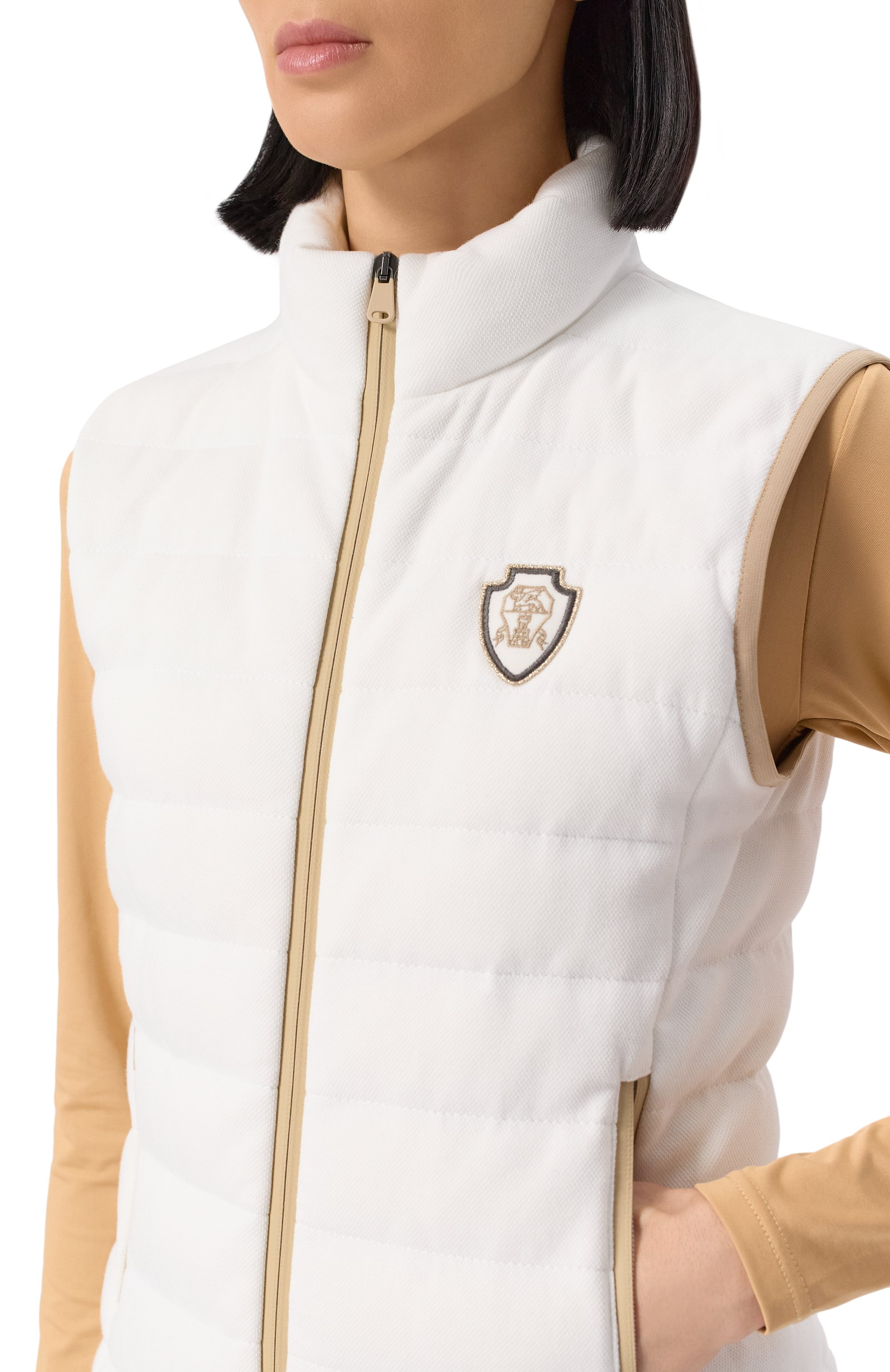 Пуховый жилет BRUNELLO CUCINELLI, арт. MG9277778, фото 5