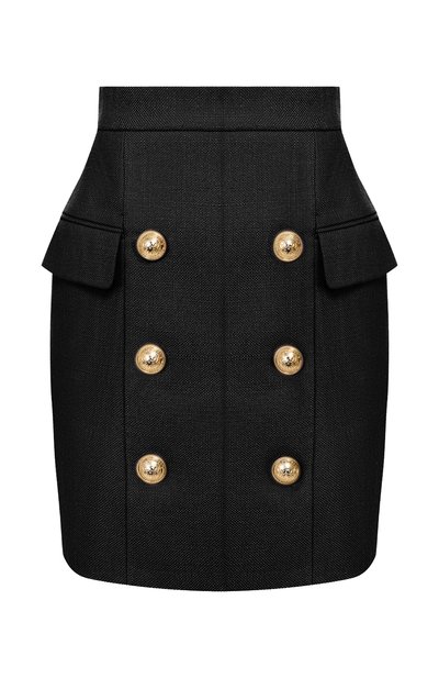 Женская юбка из вискозы BALMAIN, арт. TF14004/V090