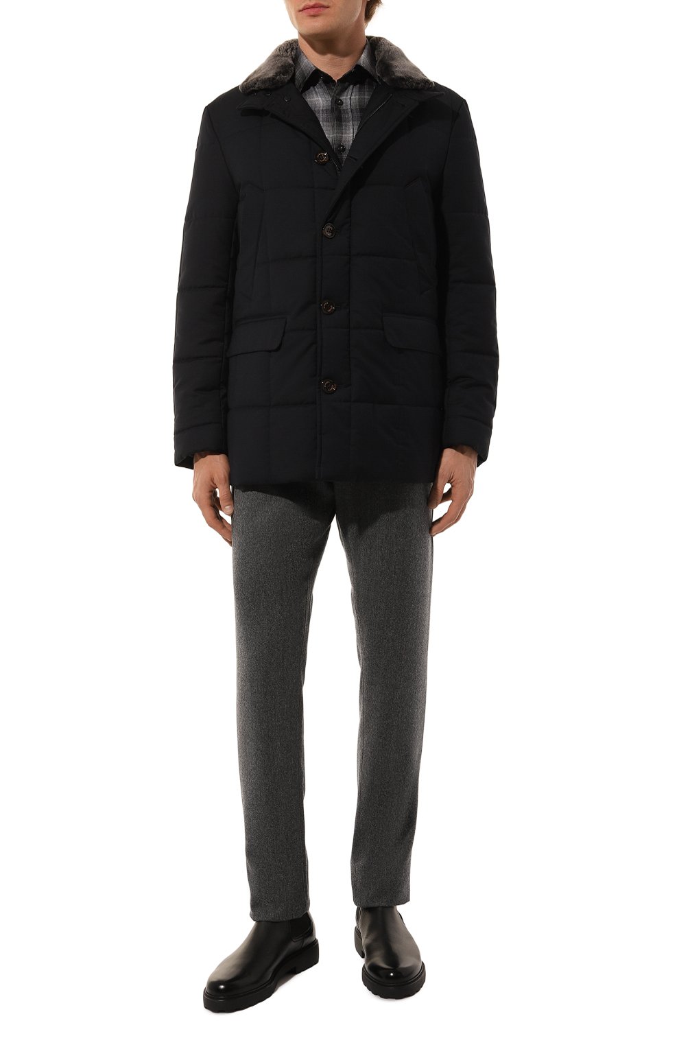 Рубашка из хлопка и лиоцелла CANALI, арт. CSL7067/GL03356, фото 2