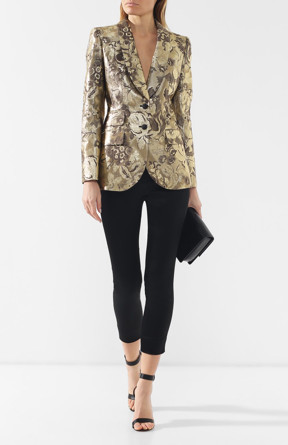 Жаккардовый жакет DOLCE & GABBANA, арт. F295TT/FJM2R, фото 2