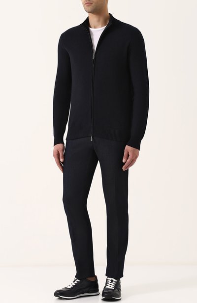 Кардиган на молнии из смеси хлопка и кашемира BRIONI, арт. UMT20L/P7K26, фото 2